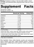 Cardio-Plus® GF, Rev 07 Supplement Facts