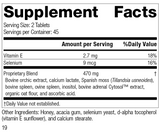 3850-Cataplex-E2-R19-Supplement-Facts-Label