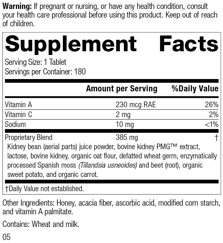 7120 Renafood R04 Supplement Facts