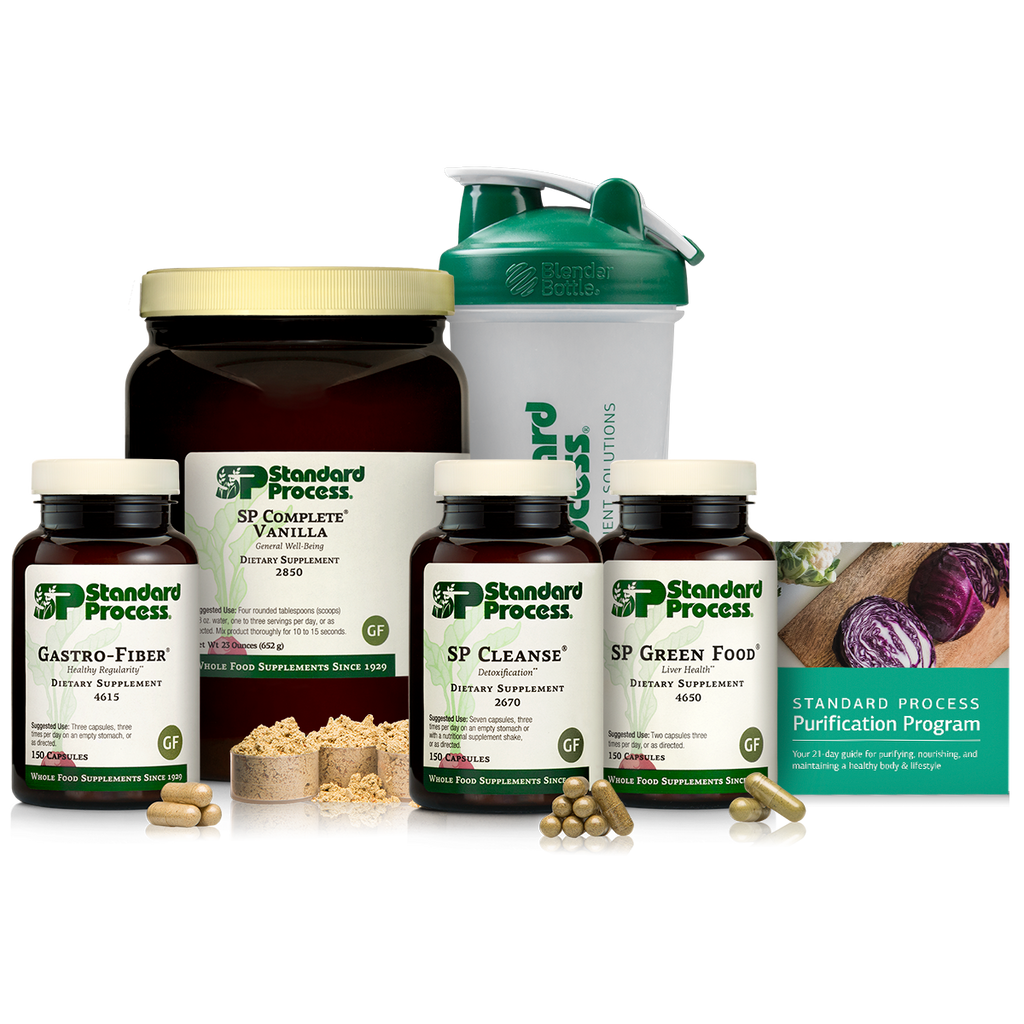 Purification Product Kit with SP Complete® Vanilla and Gastro-Fiber®, 1 Kit With SP Complete Vanilla and Gastro-Fiber