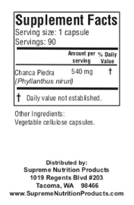 Body Guard Supreme (Chanca Piedra) by Supreme Nutrition