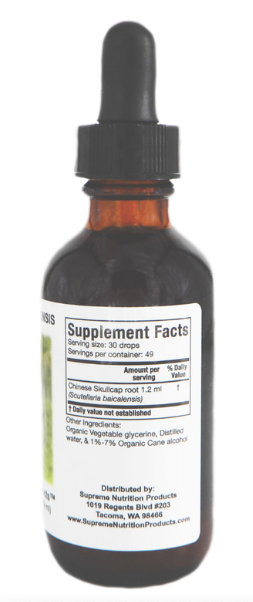 Scutellaria Baicalensis Tincture by Supreme Nutrition