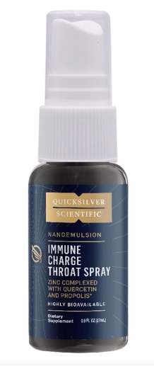 Immune Charge Throat Spray by Quicksilver Scientific