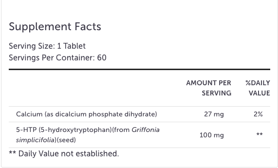 5-HTP CR by Xymogen