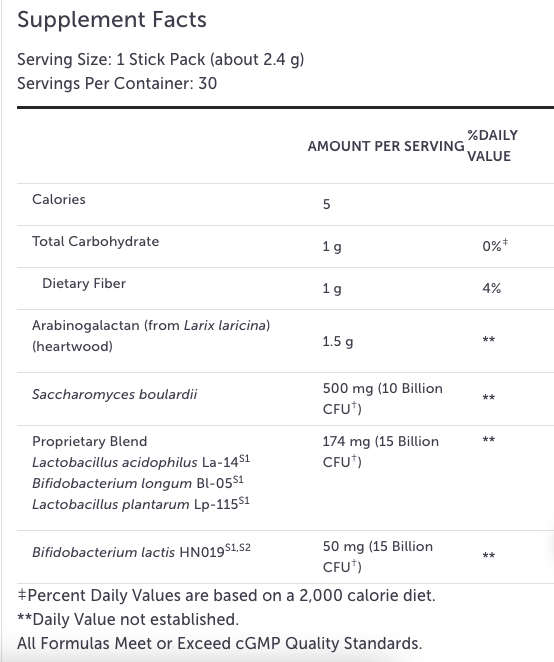 ProbioMax Plus DF 30 Servings by Xymogen