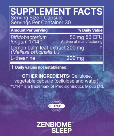 ZenBiome Sleep by  Microbiome Labs