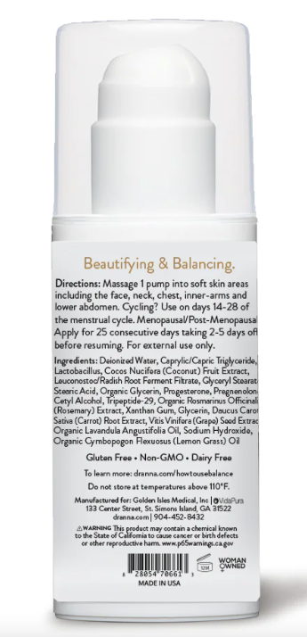 Balance Cream by Dr. Anna Cabeca