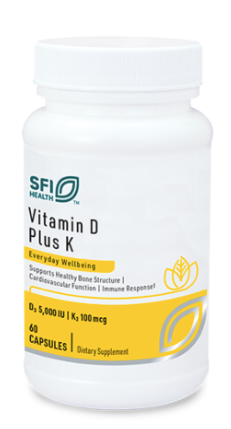 Vitamin D plus K by SFI Health (formerly Klaire Labs)