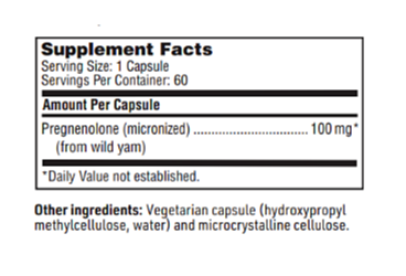 Pregnenolone 100 MG by SFI Health