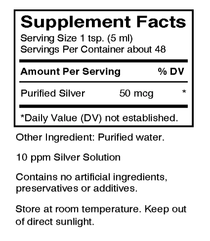 Immunique Silver 8oz by Energique