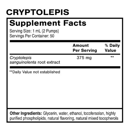 Cryptolepis by Quicksilver Scientific