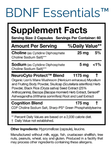 Cognitive Performance Duo by Researched Nutritionals