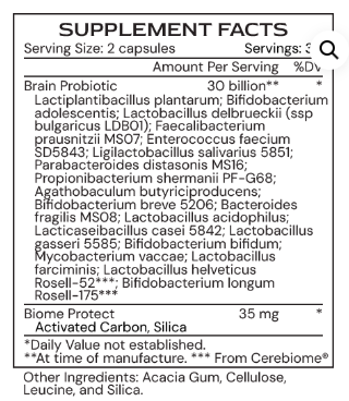 Neuro uBiomic by Alimentum Labs (Systemic Formulas)