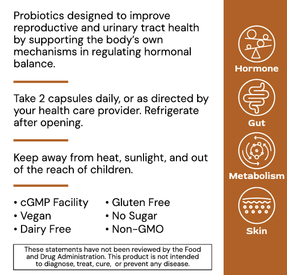 Hormone uBiomic by Alimentum Labs (Systemic Formulas)