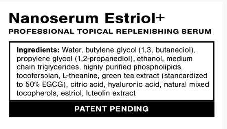 Professional Estriol+ by Quicksilver Scientific