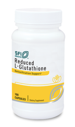 Reduced L-Glutathione (150 MG) by SFI Health (formerly Klaire Labs)