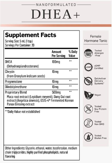 Professional DHEA+ by Quicksilver Scientific