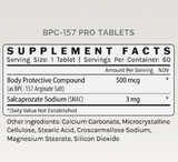 BPC-157 Pro 500mcg Tablets by InfiniWell