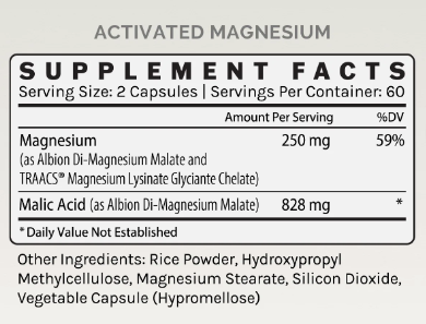 Activated Magnesium by InfiniWell