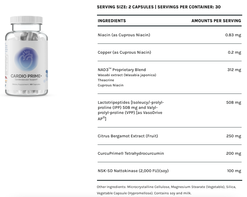 Cardiovascular ExactPax by InfiniWell