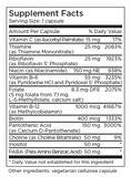 B-Complex + 5 mg L-Methylfolate by MethylPro