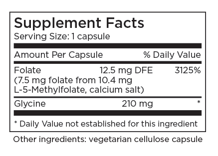 L-Methylfolate 7.5 mg by MethylPro