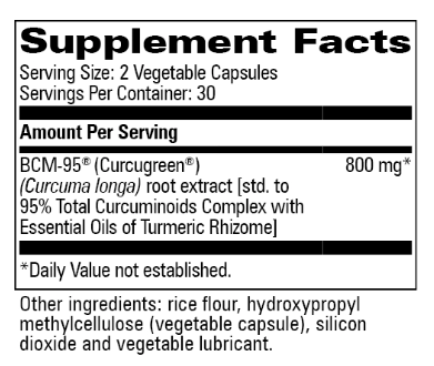 Curcumin BCM-95 by Progressive Labs