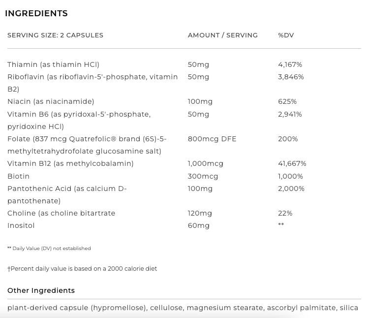 Active B-Complex by Integrative Therapeutics