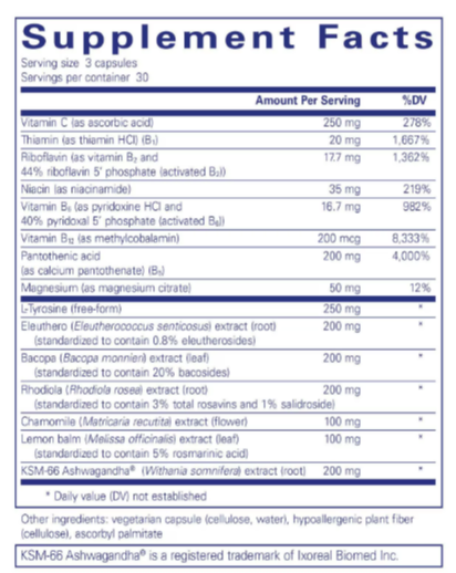 Daily Stress Formula  by Pure Encapsulations