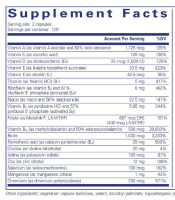 Longevity Nutrients  by Pure Encapsulations