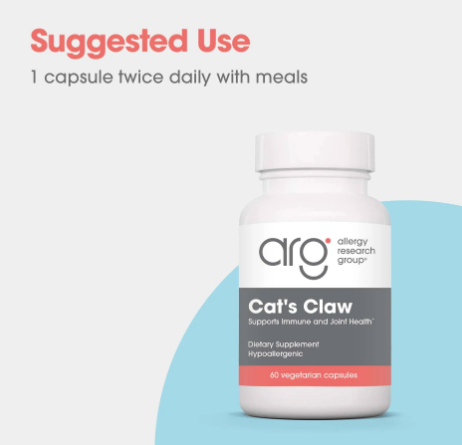 Cat's Claw by Allergy Research Group