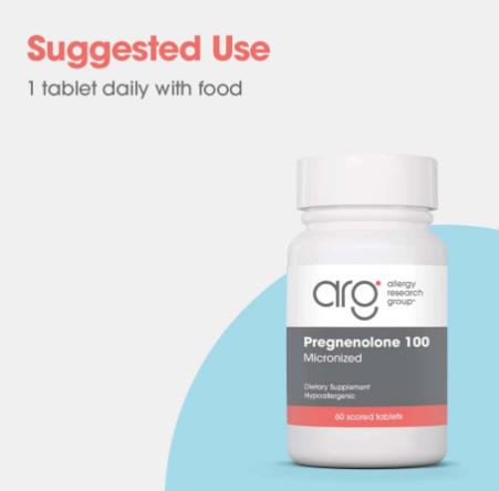 Pregnenolone 100mg by Allergy Research