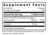 Vitamin E Succinate by Allergy Research Group