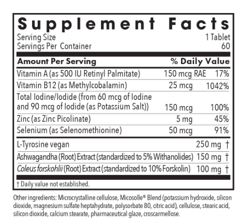 Thyroid Nutrition by Allergy Research Group