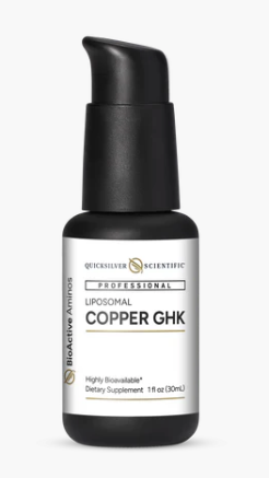 Liposomal Copper GHK Oral Peptide by Quicksilver Scientific