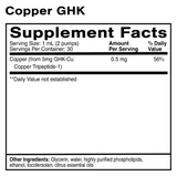 Liposomal Copper GHK Oral Peptide by Quicksilver Scientific