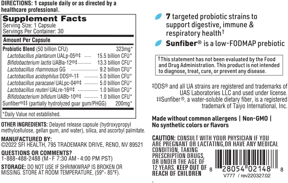 Ther-Biotic Synbiotic by SFI Health (formerly Klaire Labs)