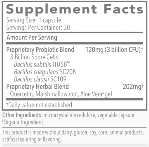 ProFlora 4R Probiotic by Biocidin Botanicals