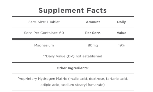 H2 Elite – 60 Tablets by Quicksilver Scientific