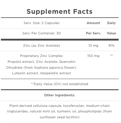 Immune Charge+ Zinc Ionophore by Quicksilver Scientific