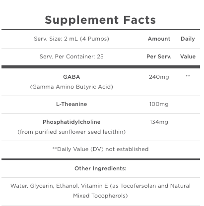 Liposomal GABA with L-Theanine by Quicksilver Scientific