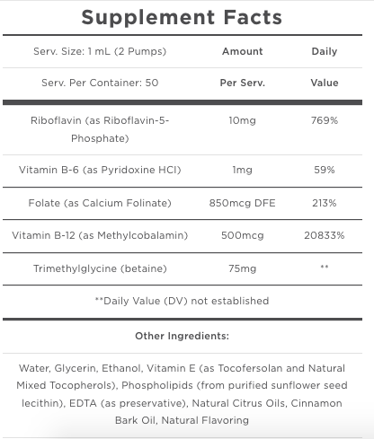 Methyl Charge+ 50mL by Quicksilver Scientific