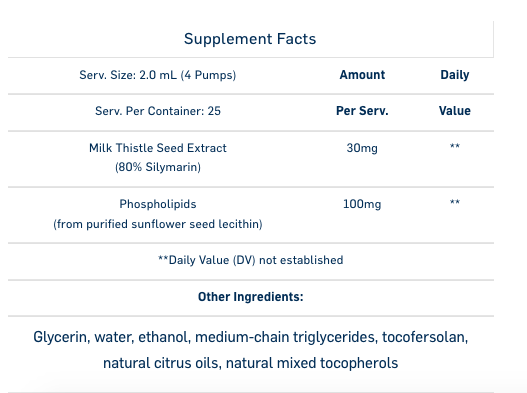 Milk Thistle by Quicksilver Scientific