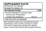 Curcumin Phytosome Sustained Release by Thorne