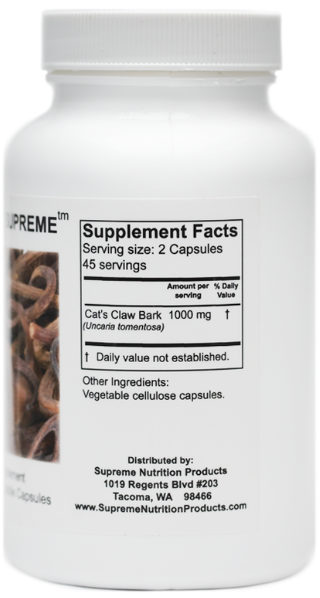 Cat's Claw Supreme by Supreme Nutrition