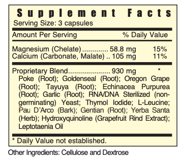 CX3 Bactrex by Systemic Formulas