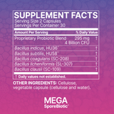 MegaSporeBiotic 60ct by Microbiome Labs