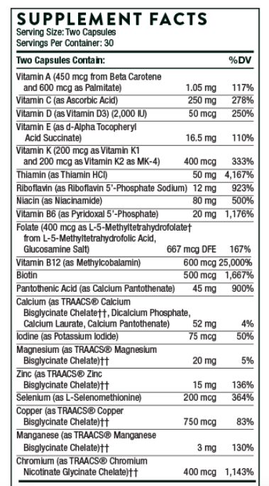 Basic Nutrients 2/Day by Thorne Research