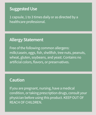 Magnesium Glycinate Complex by SFI Health (formerly Klaire Labs)