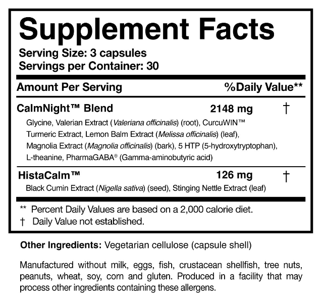 Circadian PM by Researched Nutritionals